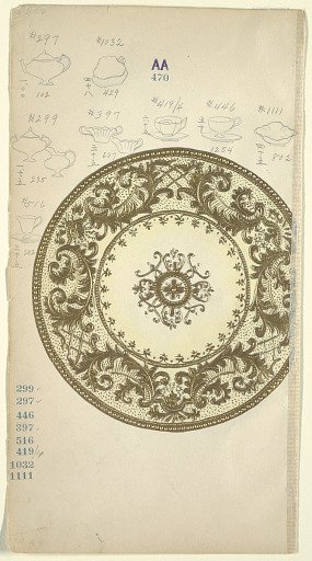 Design for a Plate