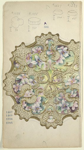 Design for a Plate or Bowl