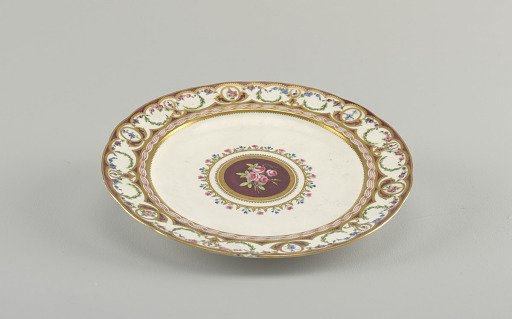 Plate, from the "Eden" Service (One of Sixteen)