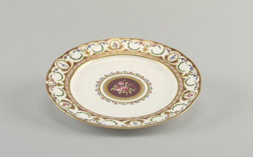Plate, from the "Eden" Service (One of Sixteen)