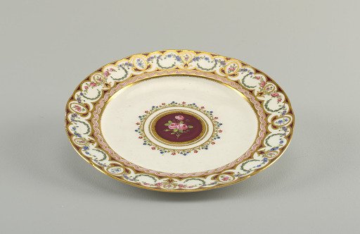 Plate, from the "Eden" Service (One of Sixteen)