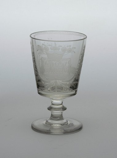 Goblet with Hunting Scene