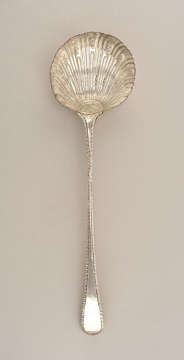 Ladle with Shell-Shaped Bowl