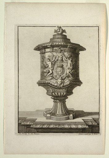 Plate in Vasses de la Maison Royalle de L'oo Nouvellement (Vessels of the Royal House of L'oo)