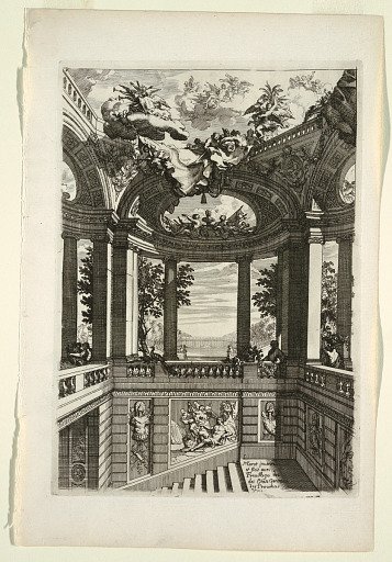 Plate in Nouveaux livres de peintures de salles et d’escaliers (New Books on Paintings for Rooms and Stairs)