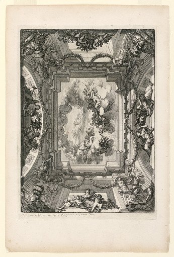 Plate in Nouveaux livres de peintures de salles et d’escaliers (New Books on Paintings for Rooms and Stairs)