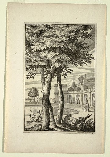 Plate in Nouveaux Livre de Paysages (New Book of Landscapes)