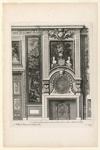 Plate in Nouvelles Cheminée faittes en plusieur en droits (New Designs for Fireplaces)