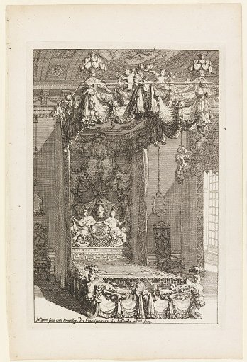 Design for a State Bedchamber, in Second Livre d'Appartements (Second Book on Interiors)