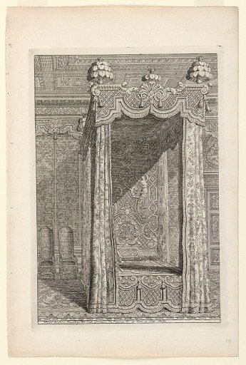 Design for State Bedchamber, in Second Livre d'Appartement (Second Book on Interiors)