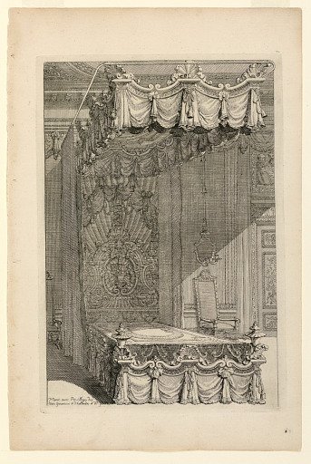 Design for State Bedchamber, in Second Livre d'Appartement (Second Book on Interiors)