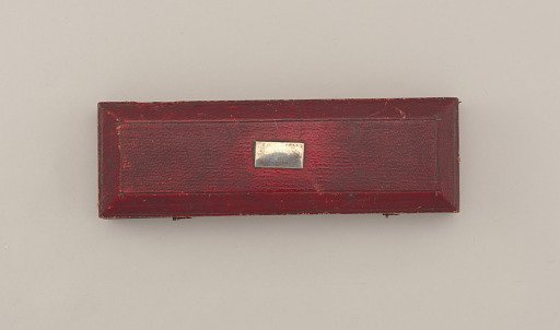 Case for Fork, Knife and Spoon with Ivory Handles