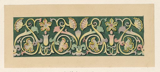 Decorative panel for July Festival