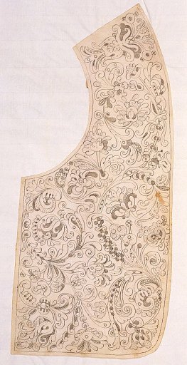 Design for the Making of a Man's Needle Lace Collar