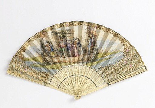 Pleated fan