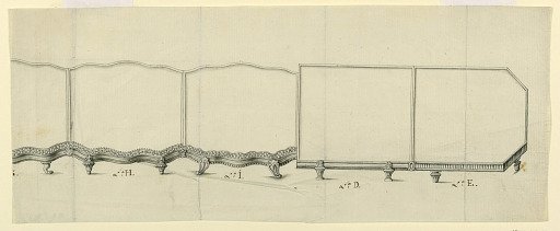 Variations of design for surtout de table (in two parts)