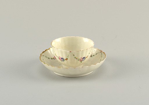 Tea Bowl and Saucer (One of a Pair)