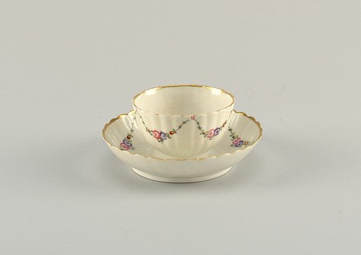 Tea Bowl and Saucer (One of a Pair)