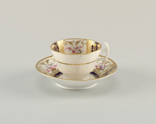 Cup and Saucer, from a Tea Service