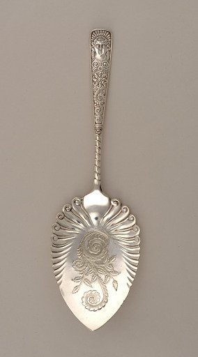 "Assyrian Head" Pattern Pie Server