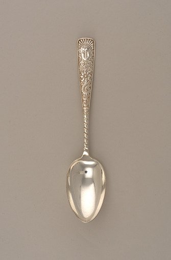 "Assyrian Head" Pattern Table Spoon