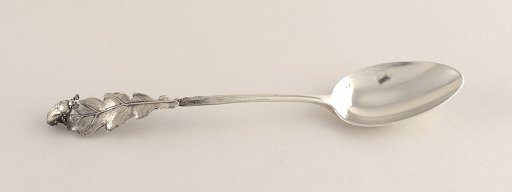 Dessert Spoon with Beetle on Handle