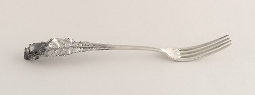 Dessert Fork wtih Beetle Clutching Mouse