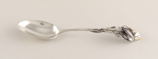 Dessert Fork with Capricorn Beetle