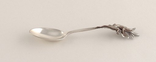 Demitasse Spoon with Lizard