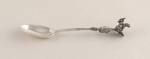 Demitasse Spoon with a Squirrel