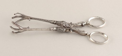 Sugar Tongs with Claw Feet