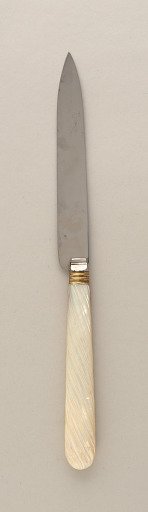 Dessert Knife with Mother-of-Pearl Handle