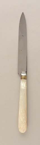 Dessert Knife with Mother-of-Pearl Handle