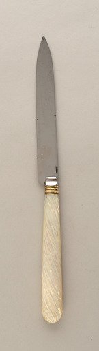 Dessert Knife with Mother-of-Pearl Handle