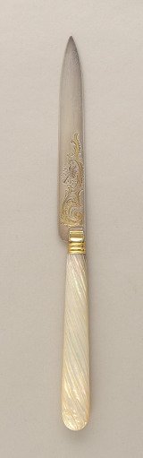 Fruit Knife with Mother-of-Pearl Handle