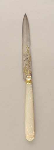 Fruit Knife with Mother-of-Pearl Handle