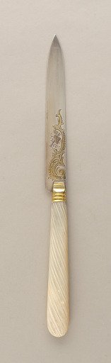 Fruit Knife with Mother-of-Pearl Handle