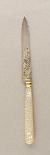 Fruit Knife with Mother-of-Pearl Handle
