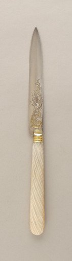 Fruit Knife with Mother-of-Pearl Handle