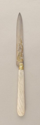 Fruit Knife with Mother-of-Pearl Handle