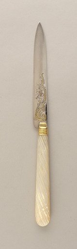 Fruit Knife with Mother-of-Pearl Handle