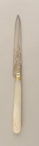 Fruit Knife with Mother-of-Pearl Handle