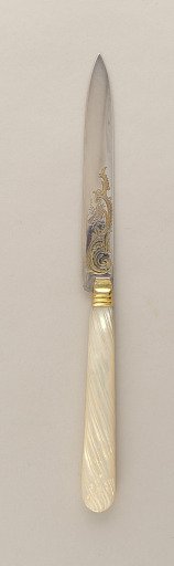 Fruit Knife with Mother-of-Pearl Handle