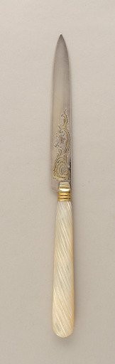 Fruit Knife with Mother-of-Pearl Handle
