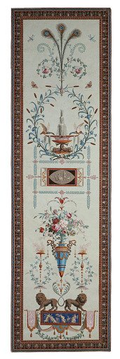 Arabesque with lions