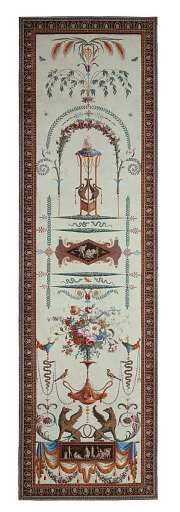 Arabesque with griffins