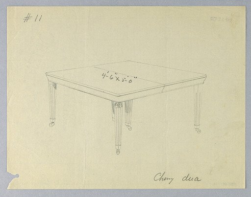 Design for Cherry Wood Table