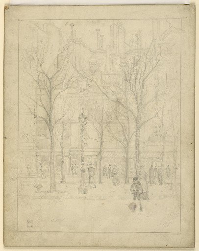 View of a Paris Street
