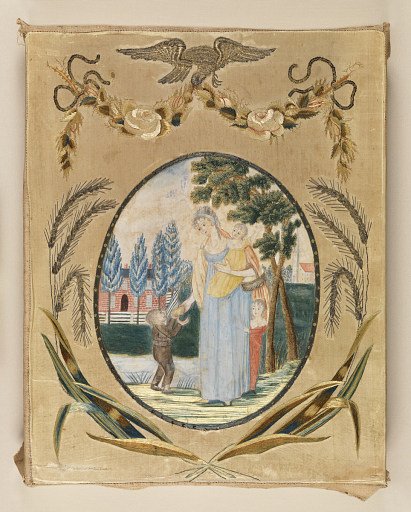 Embroidered picture