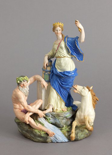 Allegorical Figural Group of "Europe"